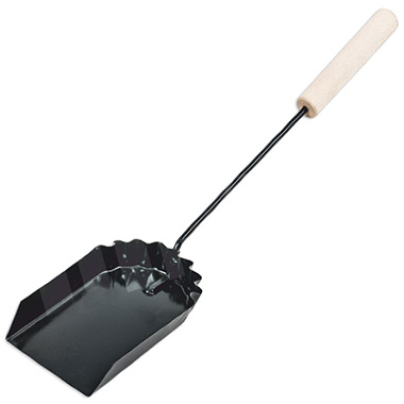 Maan Pelnu lāpstiņa ar metāla stieples kātu un koka rokturi