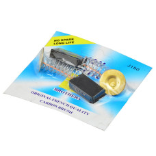 Geko Elektrobirste (oglīte) 8x16x26mm (2gab) Geko