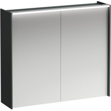 Laufen spoguļskapis ar apgaismojumu Lani, 820x210 mm, h=715 mm, traffic grey