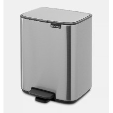 Brabantia atkritumu tvertne ar pedāli Bo, 7l, matt steel FPP