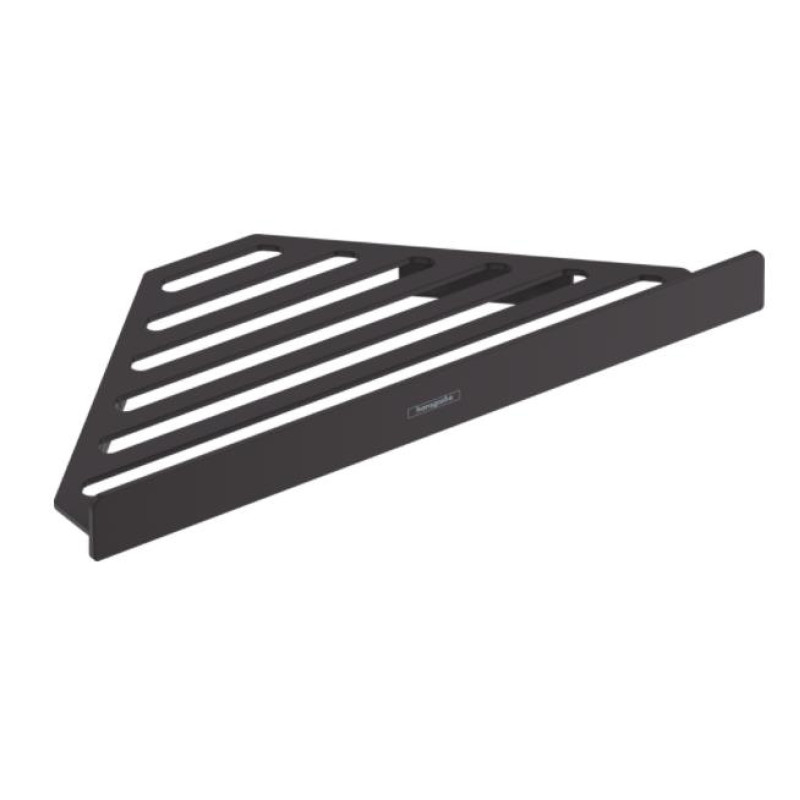 Hansgrohe stūra plaukts-režģis AddStoris Q, matēts melns