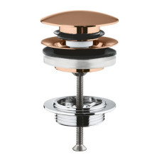 Grohe izlietnes izplūde ar push-open, brushed warm sunset