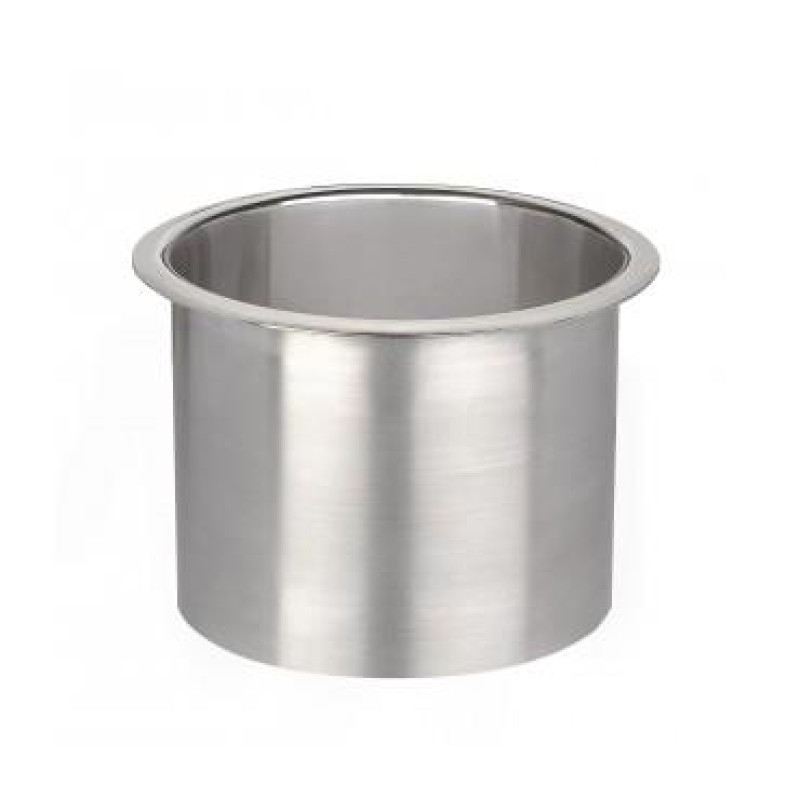 Mediclinics atkritumu tvertne, 6 l, iebūvējama virsmā, spīdīgs nerūsējošais tērauds