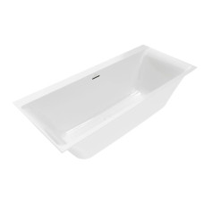 Villeroy & Boch vanna Subway 3.0 Duo, 1700x750 mm, uzpilde SilentFlow, ar kājām, balta Quaryl®