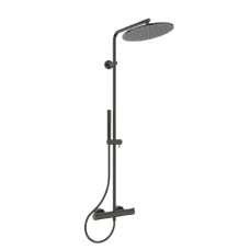Ideal Standard dušas sistēma ar termostatu Ceratherm T125, magnetic grey