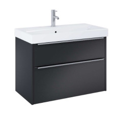 Jika izlietnes skapītis ar izlietni Pure, 825x440 mm, h=540 mm, 2A, matēts melns