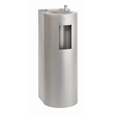 Azp Brno strūklaka dzeramajam ūdenim, ar manuālo dozatoru, ar 1.5l pudeles uzpildi, nerūsējošais tērauds