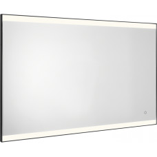 Gedy spogulis ar apgaismojumu Jeff, 1000 mm, h=700 mm, melns