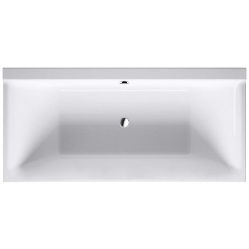 Duravit vanna P3 Comforts, 1900x900 mm, iebūvējama vai ar paneļiem, balta akrila