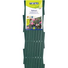 TREPLAS Dekoratīvs paplašināms plastmasas režģis, zaļš 1,00 x 1 m / gab