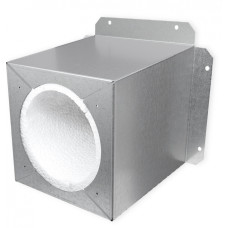 Europlast izolācijas ārsienas pagarinājums, Ø158mm, 150mm, cinkots