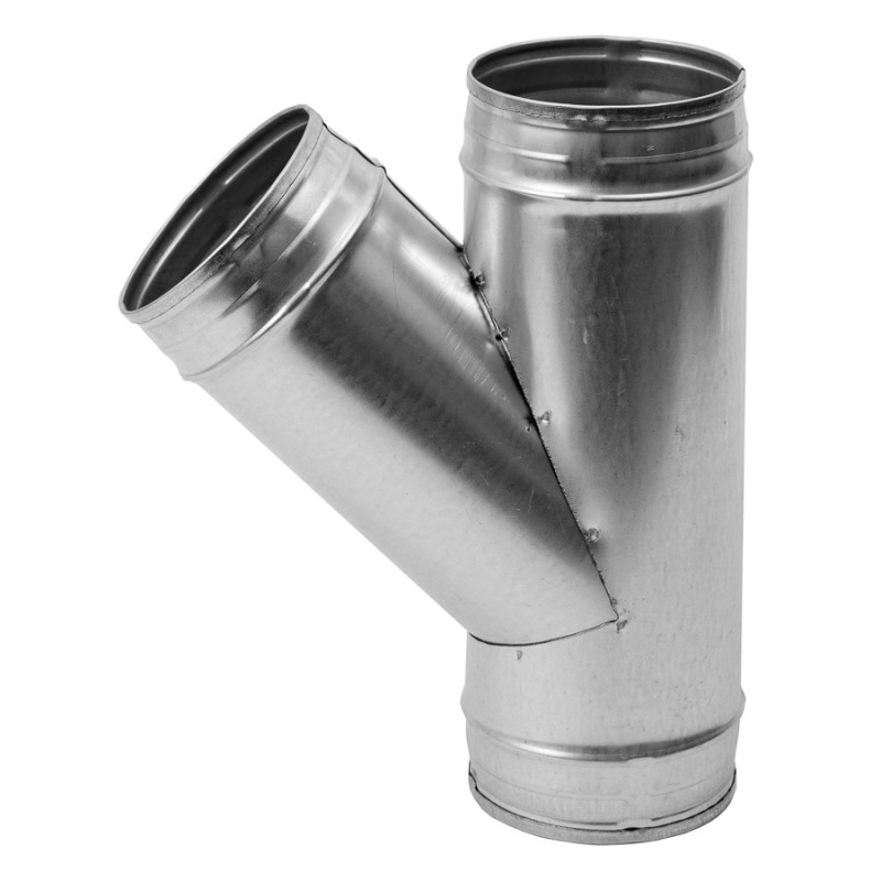 Europlast trejgabals metāla, Ø180/Ø150mm-45° bez gumijām