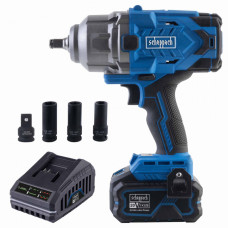 Scheppach Akumulatora triecienatslēga BC-IW1350-X, SET L, Scheppach