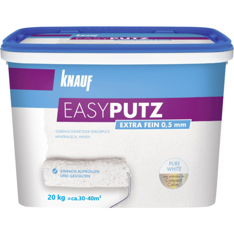 Knauf Easyputz Iekštelpu dekoratīvais apmetums 0.5mm, 20 kg