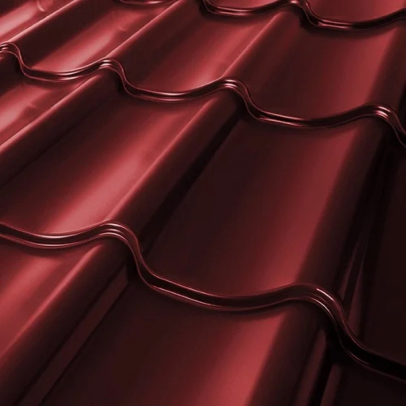 Balex Metal Spektrum Metāla dakstiņu profils, 0.45mm, 2500x1170mm, 3011/Sarkana