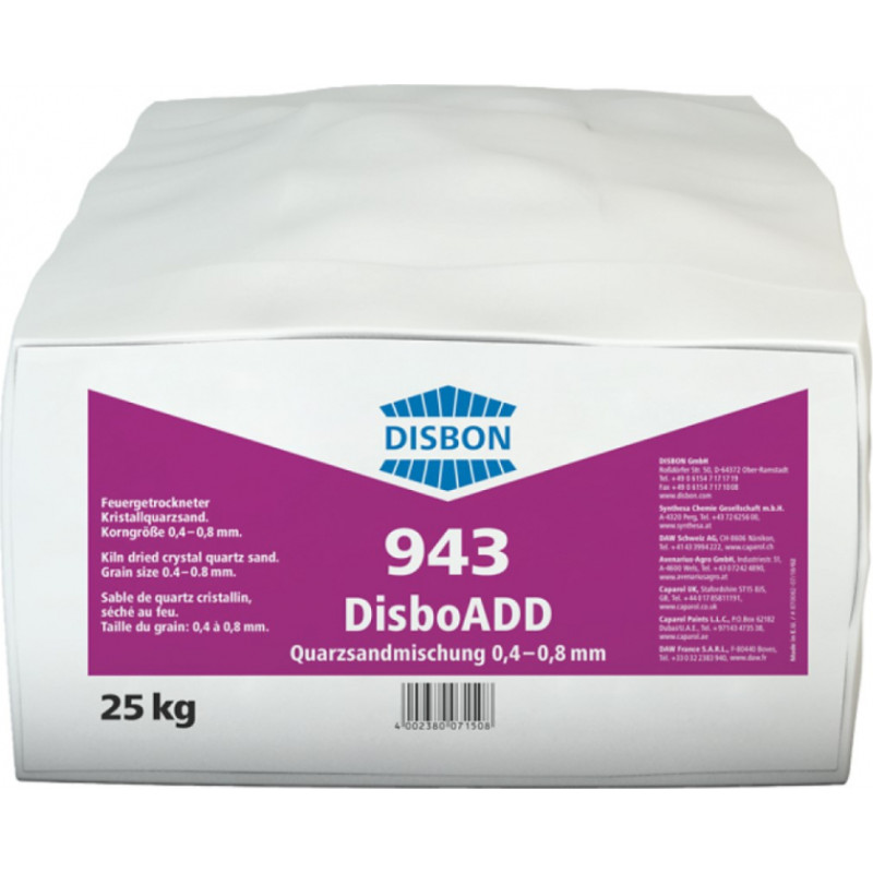 Disbon DisboADD Quarzsandmischung 943 Kvarca smiltis 0.4-0.8mm, 25kg