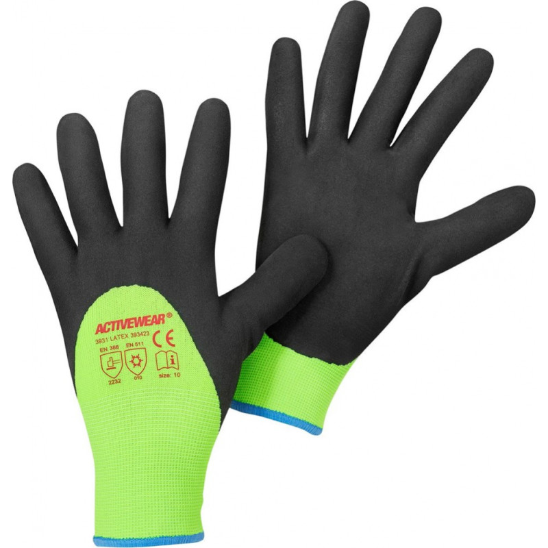 Activewear Cimdi darba Activewear 3931 izmērs 10 - pāri