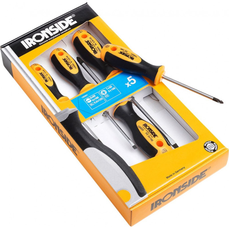 Ironside Skrūvgriežņu komplekts Ironside SL;PZ 5 gab. - gab.