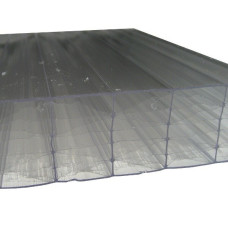Šūnu polikarbonāts 32mm caurspīdīgs 6000x1200mm / m²