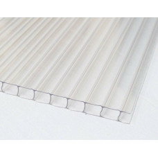 Šūnu polikarbonāts 10 mm, caurspīdīgs, 2,10x3m; / gab