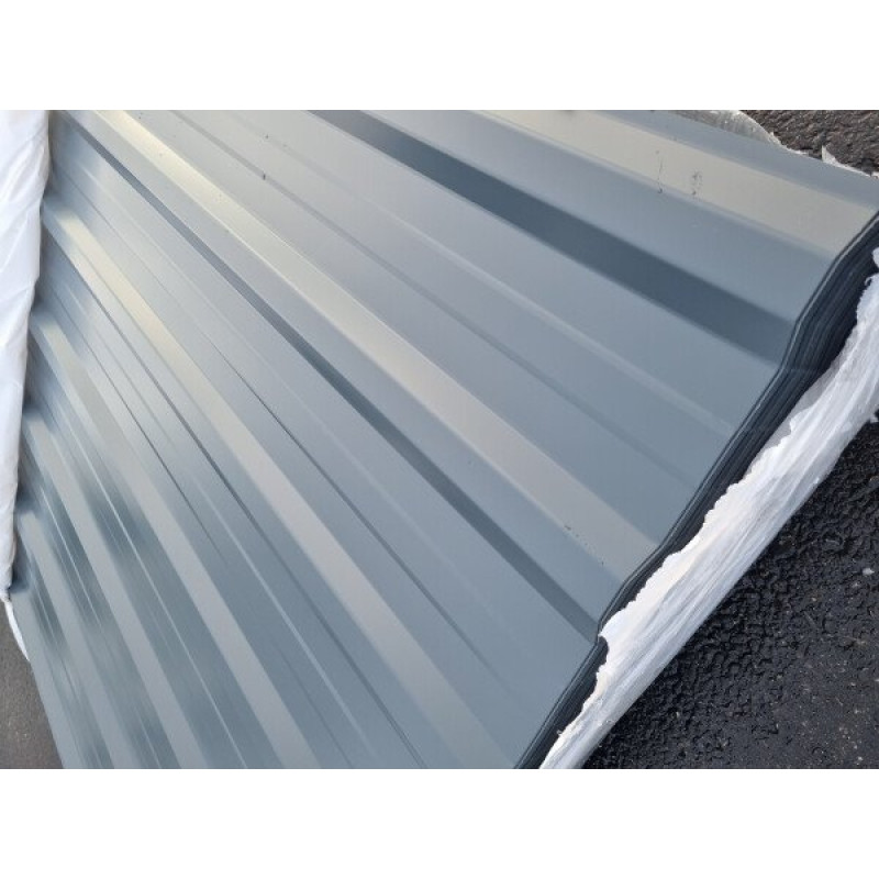 Metāla segums T18 E trapecveida, 0,40mm 2500x1185mm PS RAL7016 Pelēks / gab