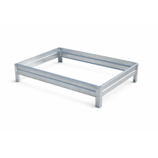 Paaugstinātā dārza dobe Klasika Garden 950×750×100 mm, cinkota / gab