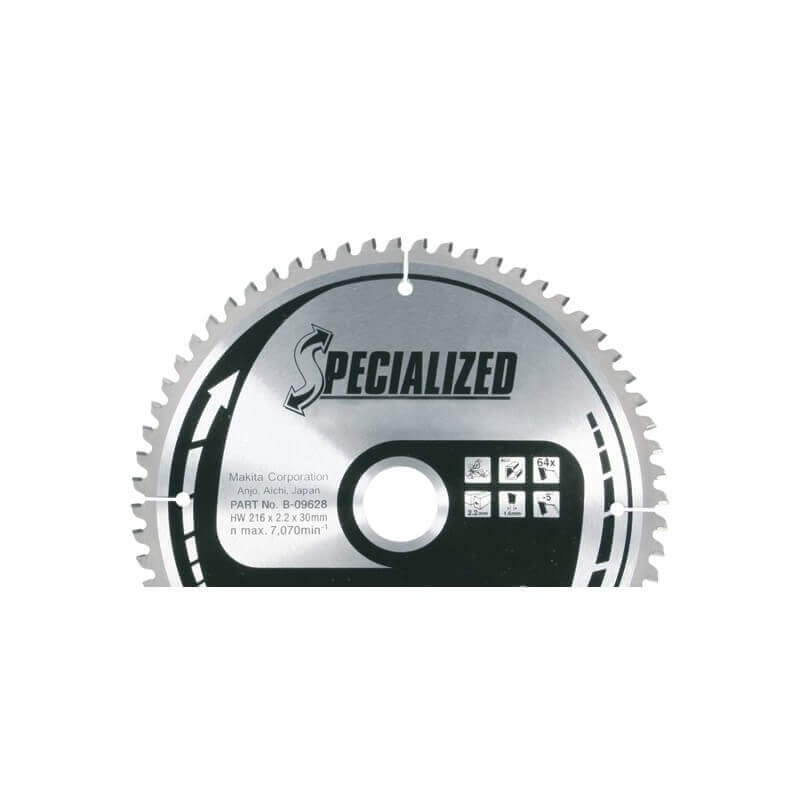 Makita Accessories Griešanas disks MAKITA 235x30x2.3mm 48T 18°