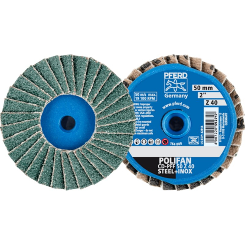 Pferd Slīpēšanas disks PFERD Polifan CD PFF 50 Z 40