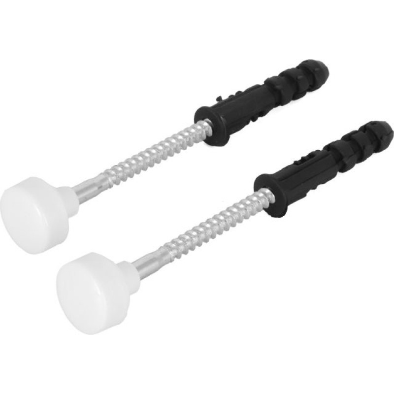 Tualetes poda stiprinājums 6*80 (2gab) balts