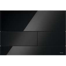 Tece square WC plāksne (9240809) melns/melns