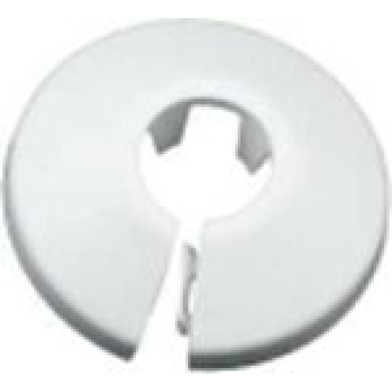 Dekoratīvā rozete D18 balta TIA