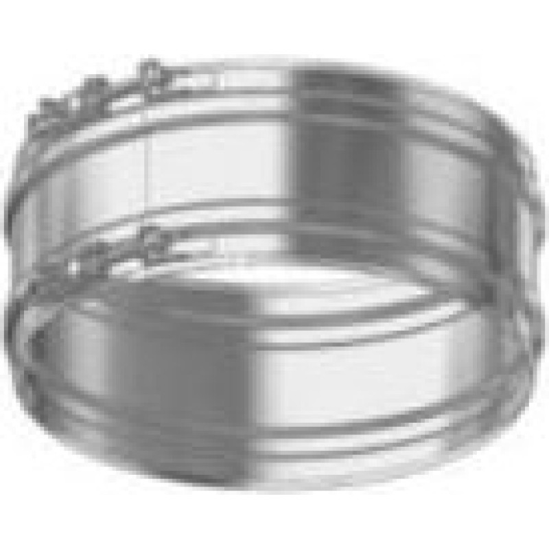 Savienojumu skava, platā, ø180 ICS