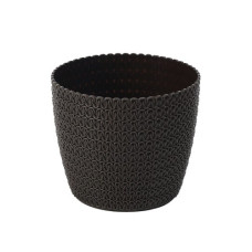 Lamela Puķu pods Magnolija Jersey 220x185mm, moka