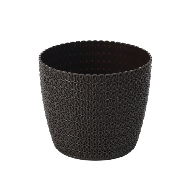 Lamela Puķu pods Magnolija Jersey 220x185mm, moka