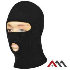 Art.master Cepure-maska Balaklava 2 caur. melna