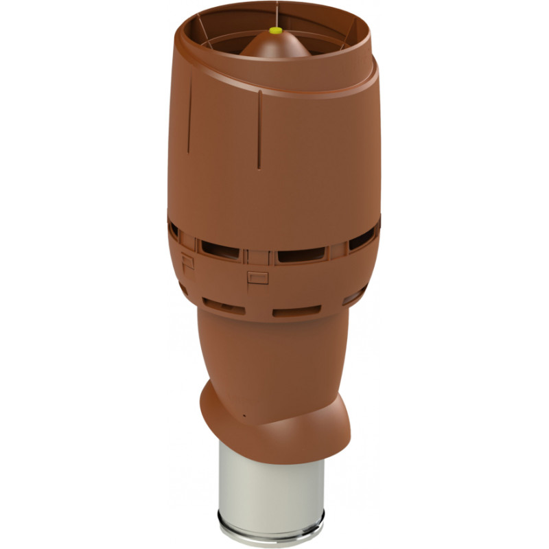 Vilpe FLOW izolēts ventilācijas izvads 160P/IS/500, ķieģeļsarkans