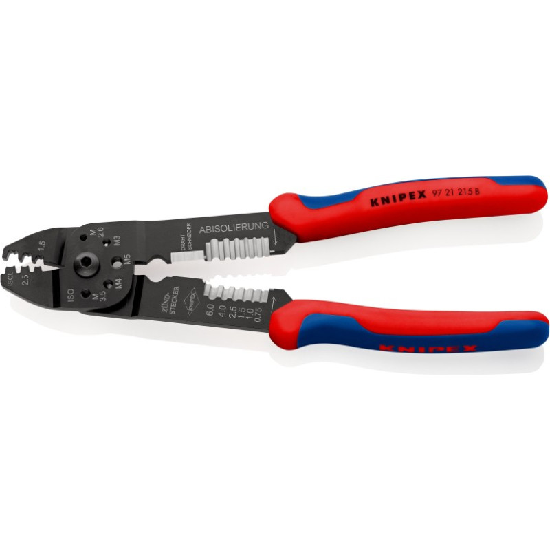 Knipex Antgalių presavimo replės KNIPEX 9721215B
