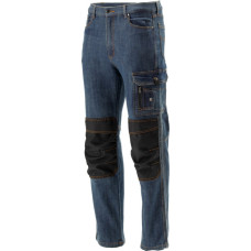 Yato Džinsi darba bikses, YT-79084, YATO, 2XL, 10 kabatas, elastīgs materiāls