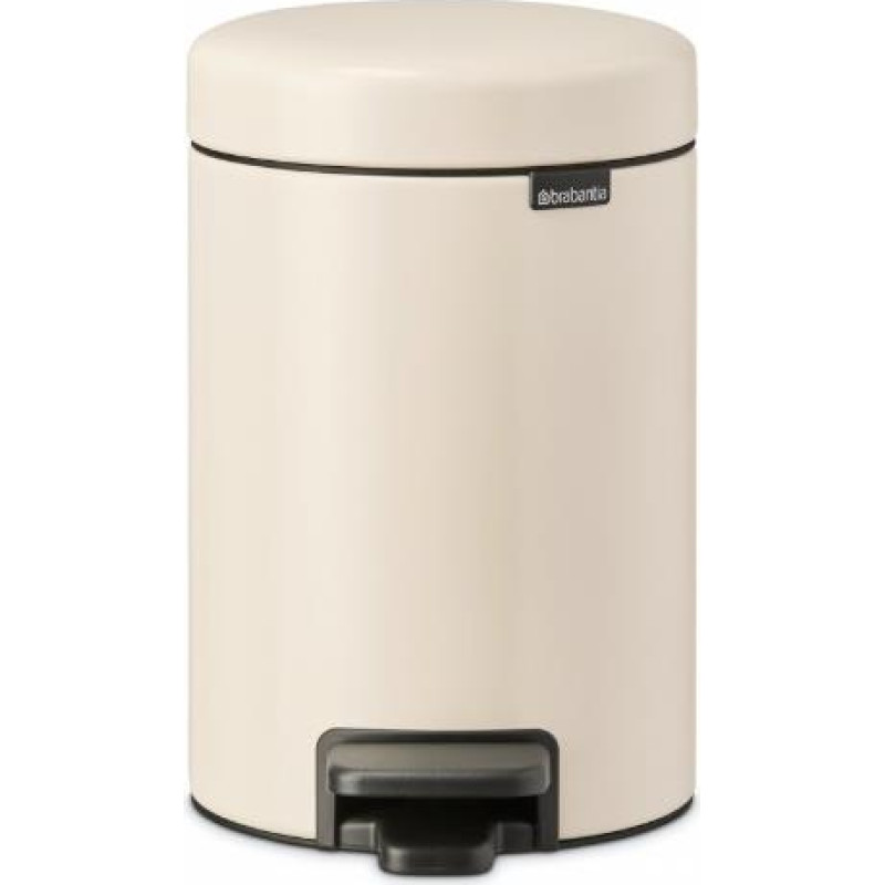 Brabantia atkritumu tvertne ar pedāli NewIcon, 5l, soft beige