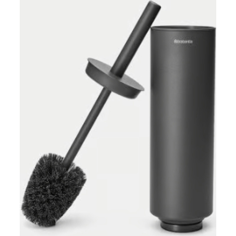 Brabantia tualetes poda birste ar turētāju MindSet, mineral infinite grey