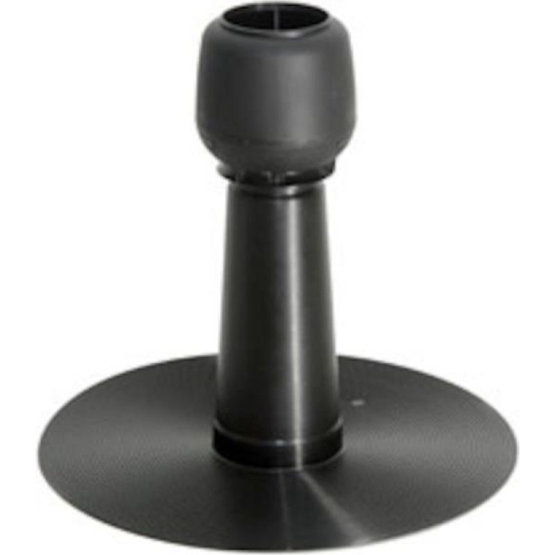 Vilpe Alipai D75 aerators lēzenajiem jumtiem, melns