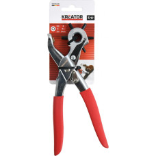 Kreator Caurumspiednis, ādai, gumijots rokturis 225 mm Ø 2,5-5 mmKREATOR KRTH62301