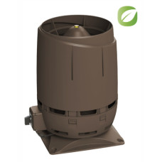 Vilpe jumta ventilators ECo110S Flow ar pamatni 300x300, brūns