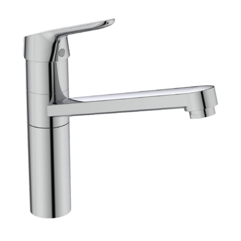 Ideal Standard virtuves izlietnes maisītājs Ceraflex BlueStart, paaugstināts, hroms