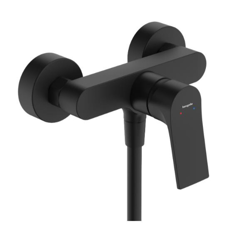 Hansgrohe dušas maisītājs Zebris, matēts melns