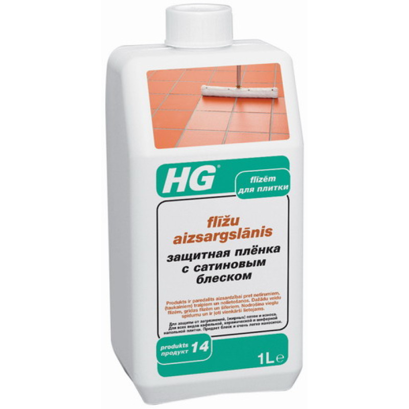 Hg International HG flīžu aizsargslānis ar vieglu spīdumu 1 l