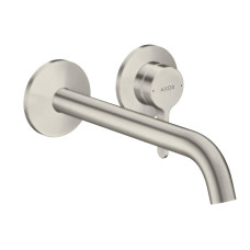 Hansgrohe iebūvējamā izlietnes maisītāja Axor One virsapmetuma daļa, 2 caurumu, iztece 220 mm, no sienas, stai