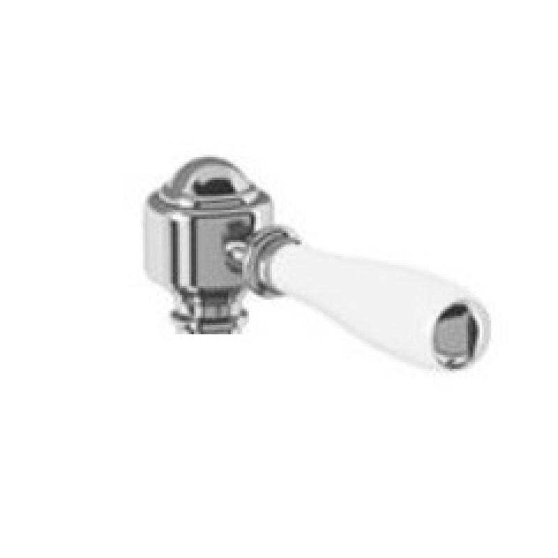 Arcade rokturi izlietnes maisītājam Arcade, hroms/balta keramika