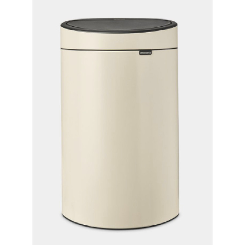 Brabantia atkritumu tvertne Touch Bin, 40l, soft beige