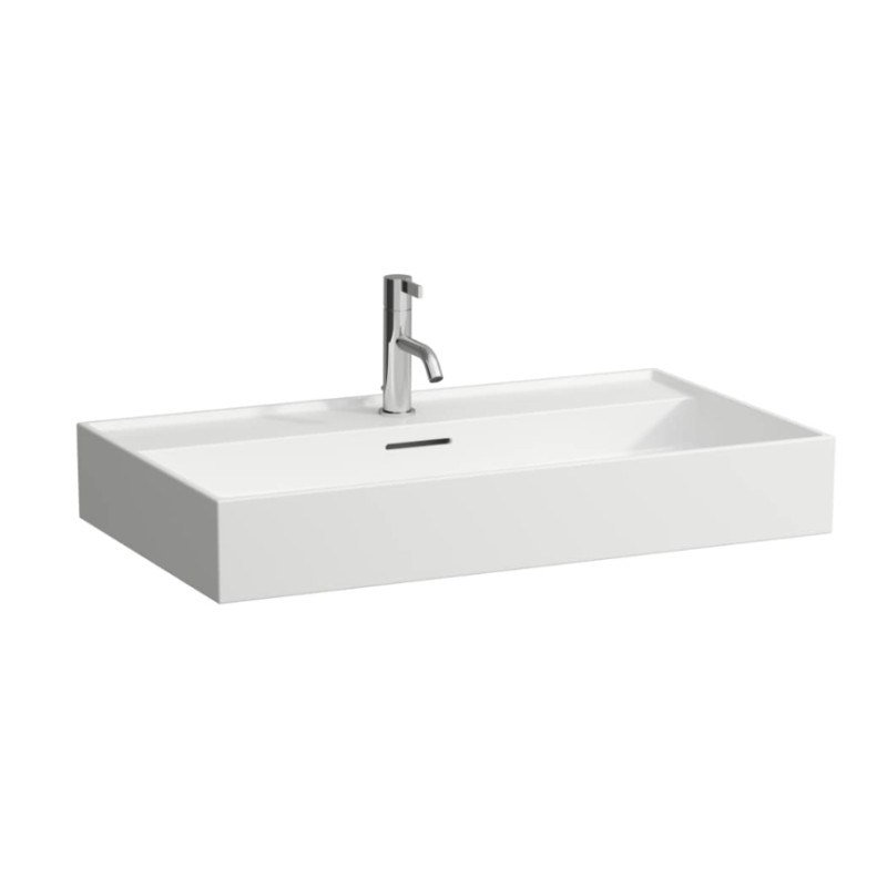 Laufen izlietne Kartell, 800x460 mm, matēta balta SaphirKeramik